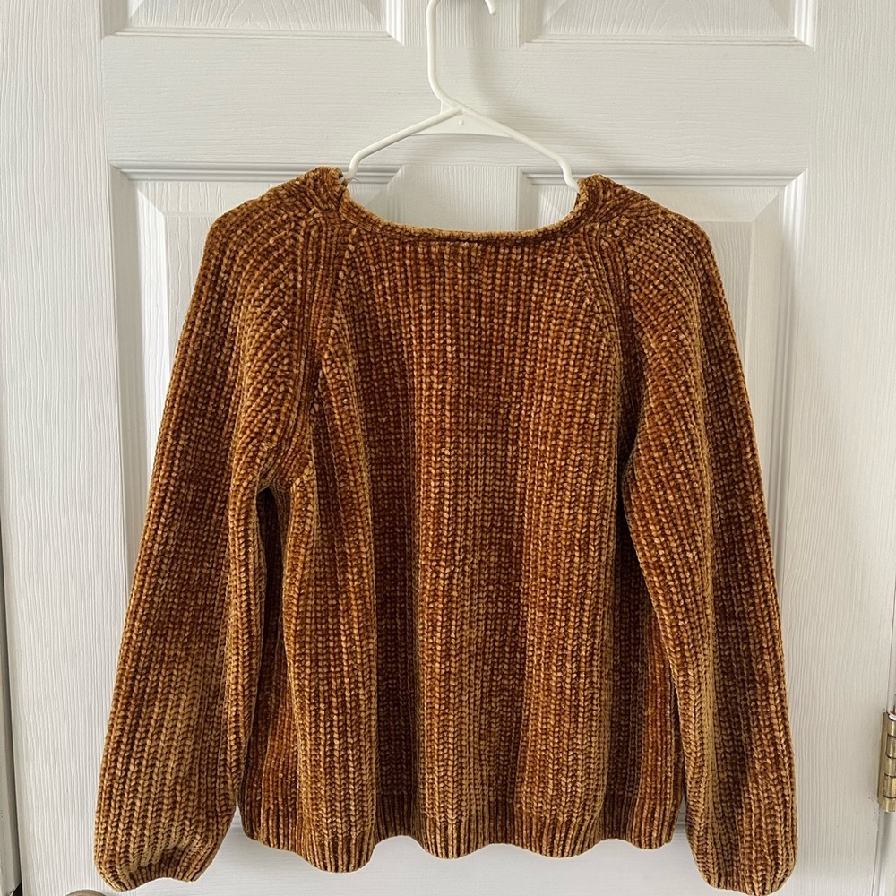 A New Day Gold Knit Sweater - Picture 2 of 5
